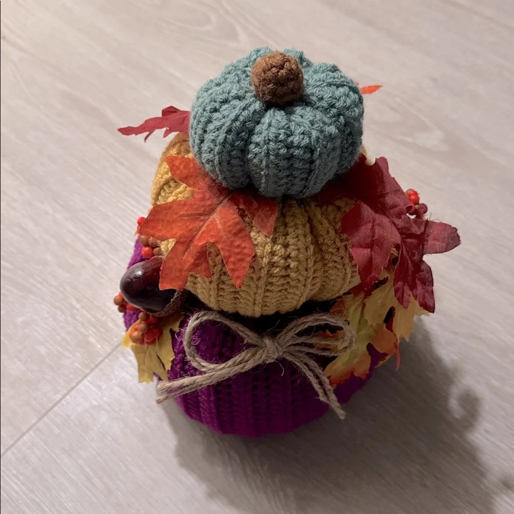 Handcrafted Crochet Pumpkin Fall Decor - Picture 4 of 4